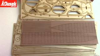 Dušek Vikingská prodloužená loď 1:72 kit