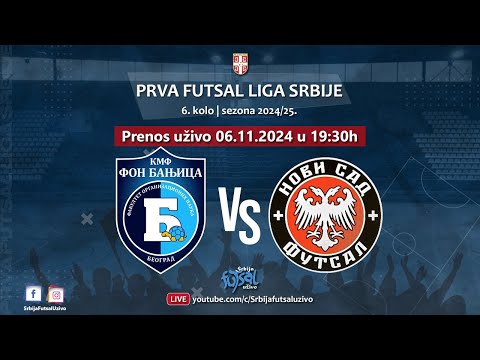 KMF FON Banjica - KMF Novi Sad | Prva futsal liga Srbije