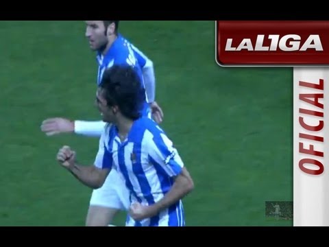 La Liga | Todos los goles del Real Sociedad - Getafe CF (1-1) | 08-12-2012 | J15
