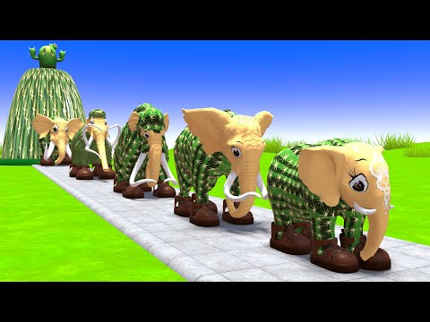 ANIMAL RACE Elephant,ox, Zebra, Tiger, Camel, T rex, Horse, COW Planet Zoo Race Animal Running Race