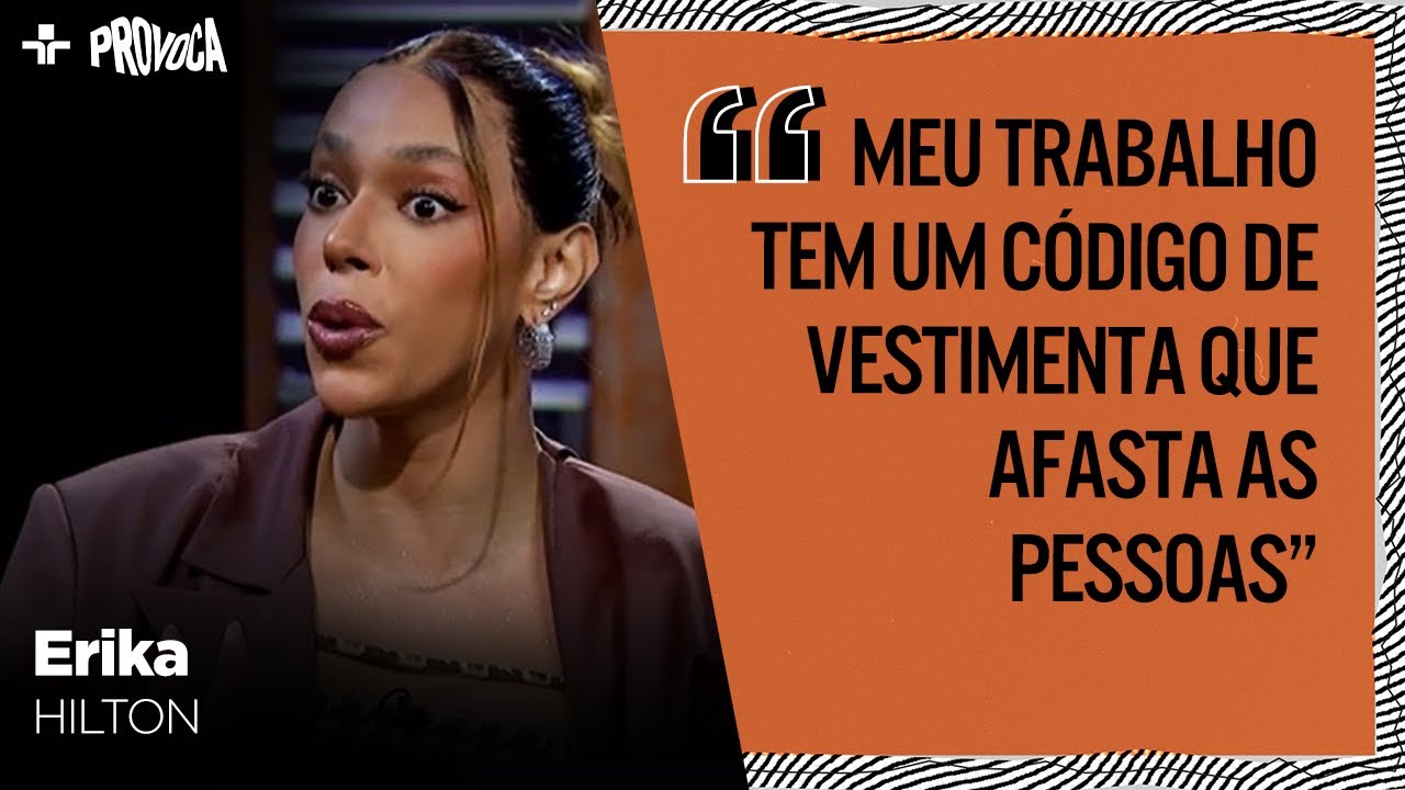 ERIKA HILTON discute a importância da MODA para COMUNICAR POLÍTICA