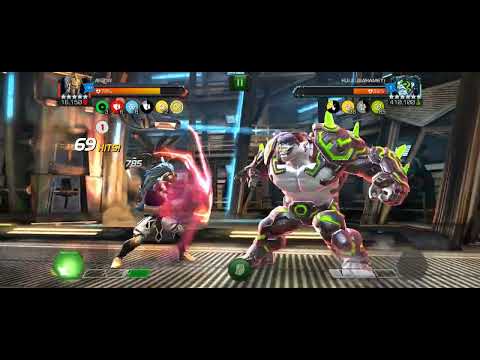 8.2.6 Bahamet Boss with NF and Aegon - Armor Infection path - Marvel Contest of Champions