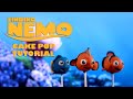 MONTH OF PIXAR PART 1 Finding Nemo Cake Pop Tutorial