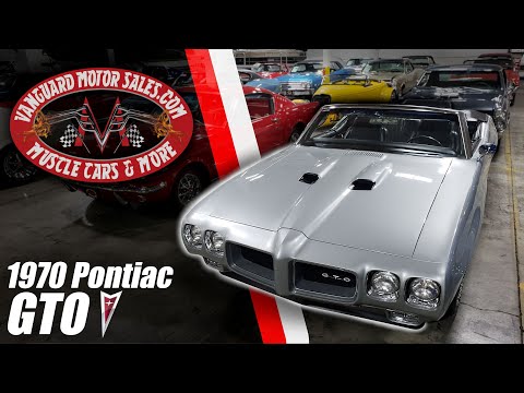 1970 Pontiac GTO For Sale Vanguard Motor Sales #1795