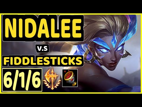 4LAN (NIDALEE) vs FIDDLESTICKS - 6/1/6 KDA JUNGLE GAMEPLAY - BR Ranked MASTER