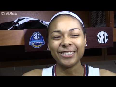 Allisha Gray talks a out team's win over Georgia
