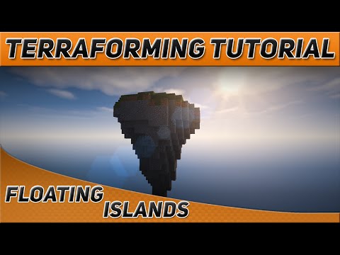 TheDarkWarLord MC - Minecraft Terraforming Tutorial ~ Floating Islands