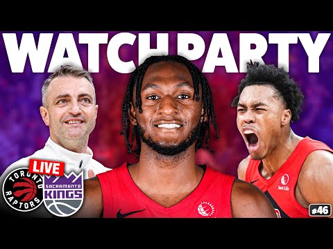 Raptors vs Kings LIVE Watch Along | Second Night Of The West Coast Back-To-Back