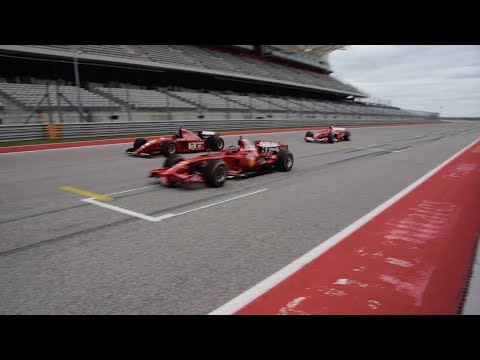 Corse Clienti & F1 Clienti 2018 - COTA - Day 1 - V12, V10, V8 Formula 1 & 333 SP Flybys!