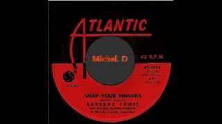Barbara Lewis - Snap Your Fingers - Atlantic 2214