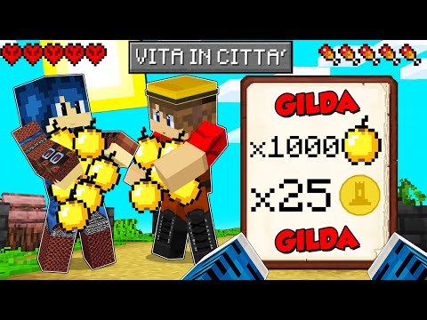 IL NUOVO LAVORO PER LA GILDA!! - VITA IN CITTA 2 MInecraft ITA