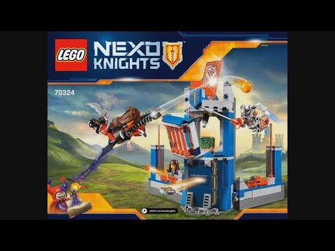 LEGO Nexo Knights 70324 Merlok's Library 2.0 - instruction timelapse