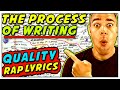 The Process Behind Writing Quality Rap Lyrics Word Selection