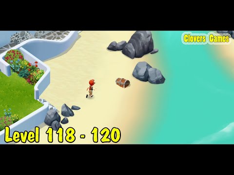 Lost Island Blast Adventure Level 118 - 120