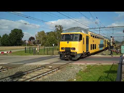 Dutch trains, station Putten, Netherlands