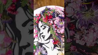 Resin Art Project! Epoxy with flowers 🌺 #resinart #epoxy_resin