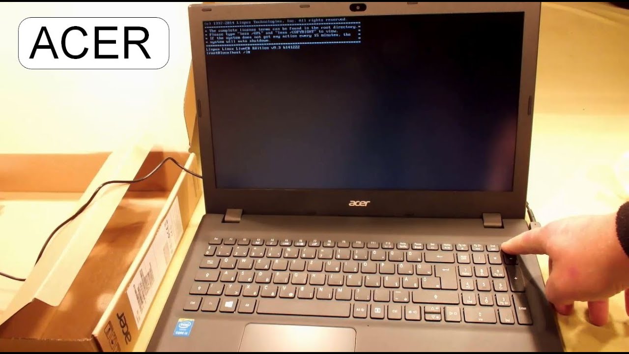 Ноутбук 15,6" Acer Extensa 2511-36VS (Core i3-5005U|4Gb|500Gb|DVD-RW|Linux) Black