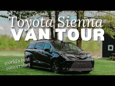 The BEST Toyota Sienna Van Build | Van Tour