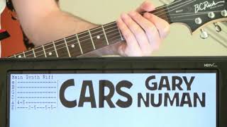 Gary Numan Cars Guitar Chords Lesson & Tab Tutorial