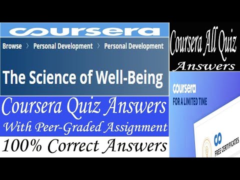 The Science of Well Being Coursera Quiz Answers Week 1 10 All Quiz Answers with Assignment