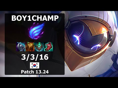 Boy1Champ Maokai TOP vs Rumble| Patch 13.24 KR Challenger