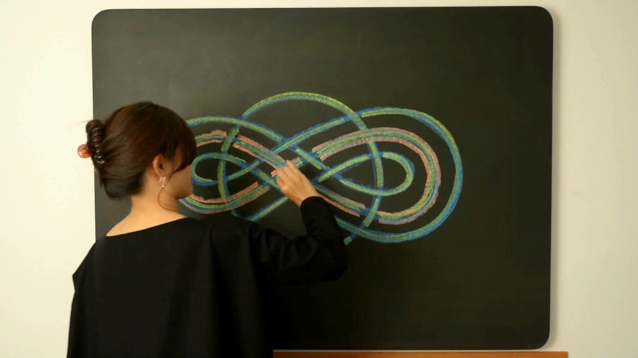 FORM DRAWING   woven form with the lemniscates