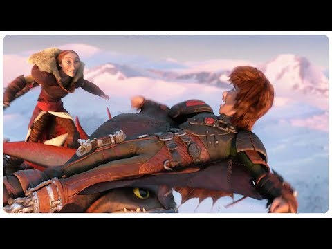 Hipo le muestra su traje a su madre | Como entrenar a tu dragón 2 (LATINO)