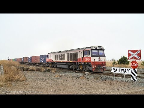 7922V SCT / SBR Horsham (Dooen) Containers - PoathTV Australian Trains & Railways