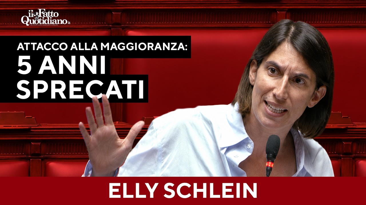 Autonomia, Schlein attacca Meloni: “Il vostro è un patto di potere che spacca l’Italia”
