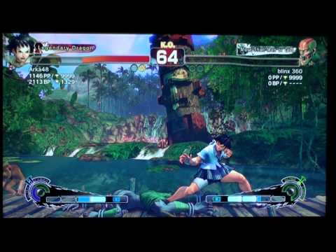 Ranked Play #22 SSF4 AE: Makoto Vs. Dhalsim