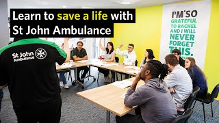 St John Ambulance mental health first aid training experience