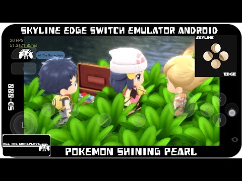 POKEMON SHINING PEARL Skyline Edge (ATG) Android GAMEPLAY | Nintendo Switch EMULATOR