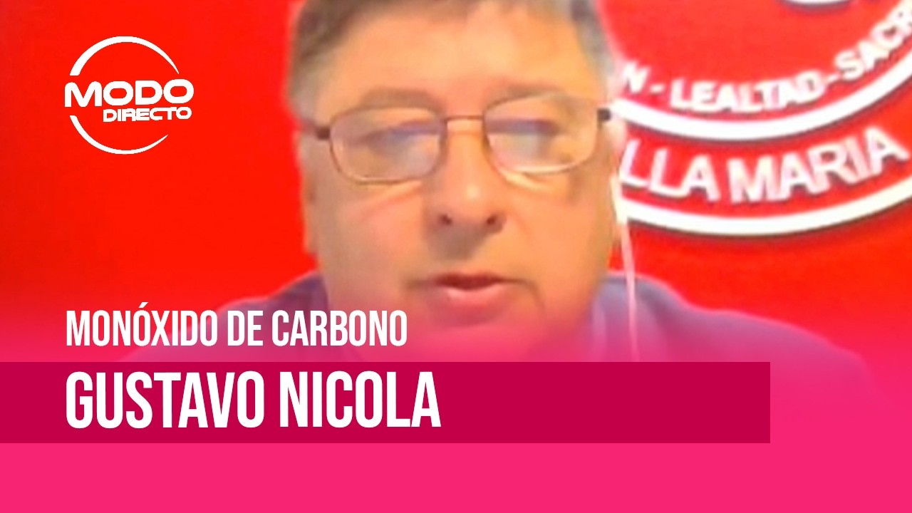 Modo Directo | Recomendaciones contra el monóxido de carbono - Gustavo Nicola