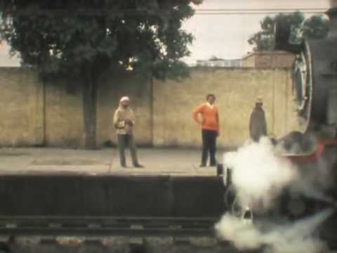 HPS Class 4-6-0 departs Jullundur Station, India 1978