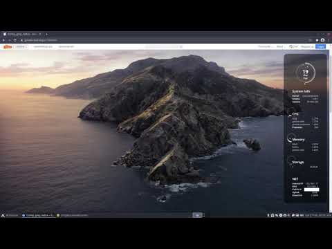 ArcoLinux : 1892 Creation of Arco-Redux-LUA conky