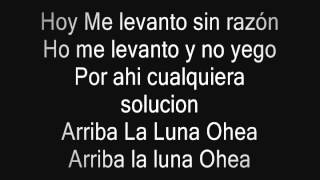 Manu Chao Dia Luna Dia Pena (Letra Mallusculas Minusculas