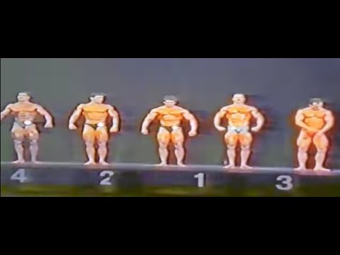 Int. Deutsche Meisterschaft - IFBB - 1986 - Männer 2 - Vergleich + Posedown - ( Finale )