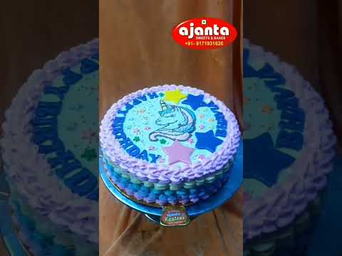 Every birthday should be as magical as a unicorn.🦄❤️#trending#viral#explore#unicorn#cake#unicorncake