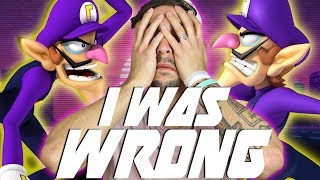 I WAS WRONG ABOUT WALUIGI IN SMASH BROS ULTIMATE | SMASH BROS ULTIMATE