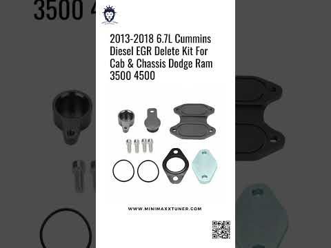 Thumbnail for 2013-2018 6.7L Cummins Diesel EGR Delete Kit For Cab & Chassis Dodge Ram 3500 4500 by Dodge