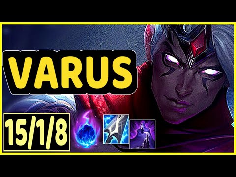 CHALLENGER ADC 10CSPM Gameplay - Varus vs Syndra | 15/1/8