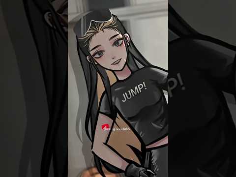 JUMP!#blackpink #jump #art #shorts #fyp #trend #edit #anime #animation #gacha #رسم #اكسبلور #video