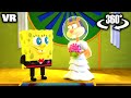 360 VR SPONGEBOB And SANDY WEDDING