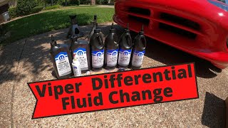 2003-2006 Dodge Viper Differential: Diagnosing Noises, Clunks, and