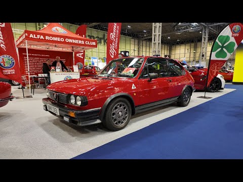 Inside the AROC stand at the NEC Classic Motor Show 2023