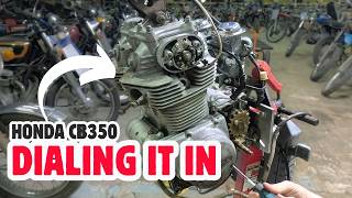 Valve Adjustment & Timing on a Vintage Honda CB350