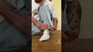 Baggy jean hack 😱 😱 #skateboarding #viral #howto #foryou #tutorial #skate