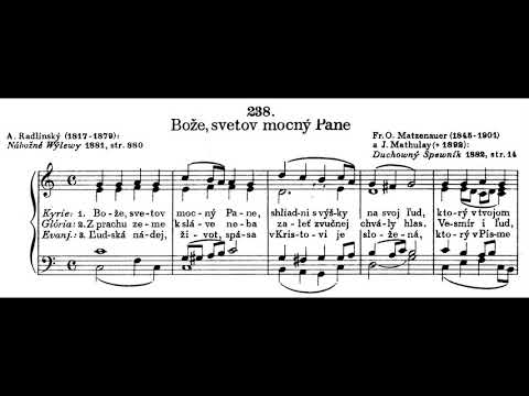 JKS 238 - Bože, svetov mocný Pane (ein Messlied)