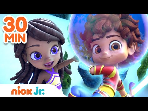 Santiago's Sea Rescues & Adventures! w/ Lorelai & Tomás | 30 Minute Compilation | Nick Jr.