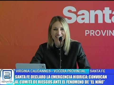 SANTA FE DECLARO LA EMERGENCIA HIDRICA: CONVOCAN AL COMITÉ DE RIESGOS ANTE EL FENOMENO DE "EL NIÑO"